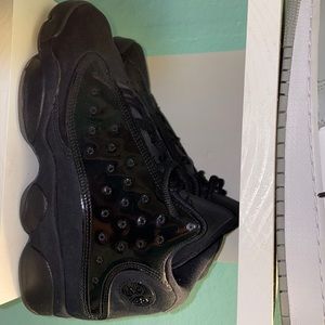 These are cap and gown Jordan 13s. Worn about 3 times and there is NO box:(